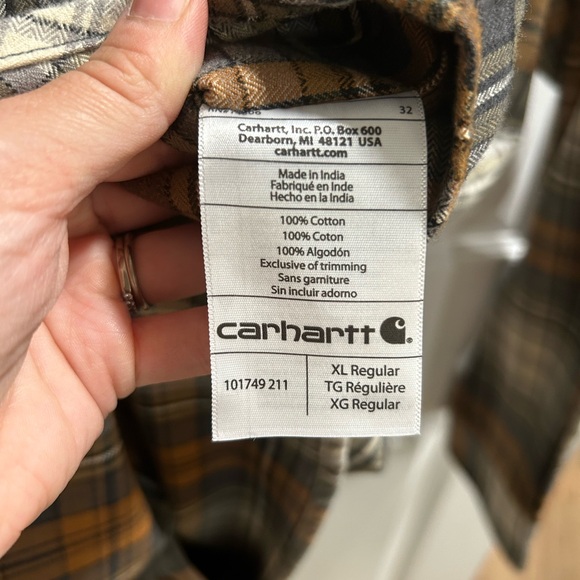 Carhartt Mens Shirt Jacket NWT Size XL - Picture 7 of 7